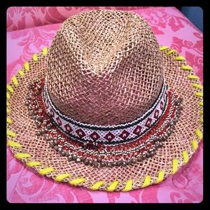 Fedora straw hat